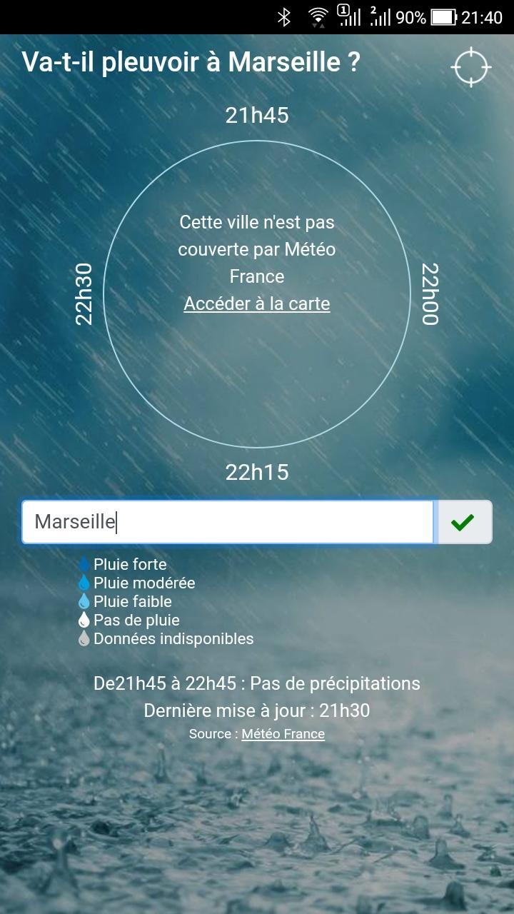 Va-t-il pleuvoir ?