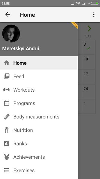 StayFit workout trainer