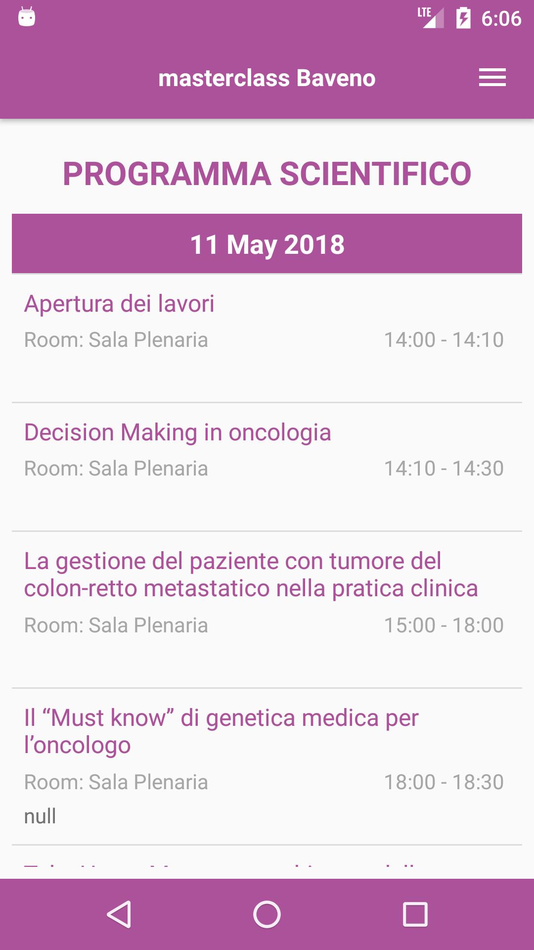 masterclass Baveno
