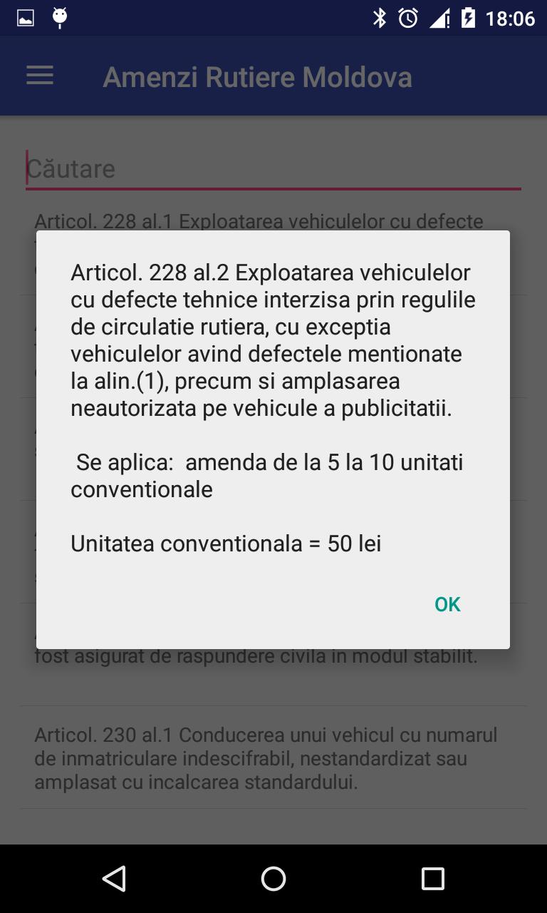 Amenzi Rutiere Moldova