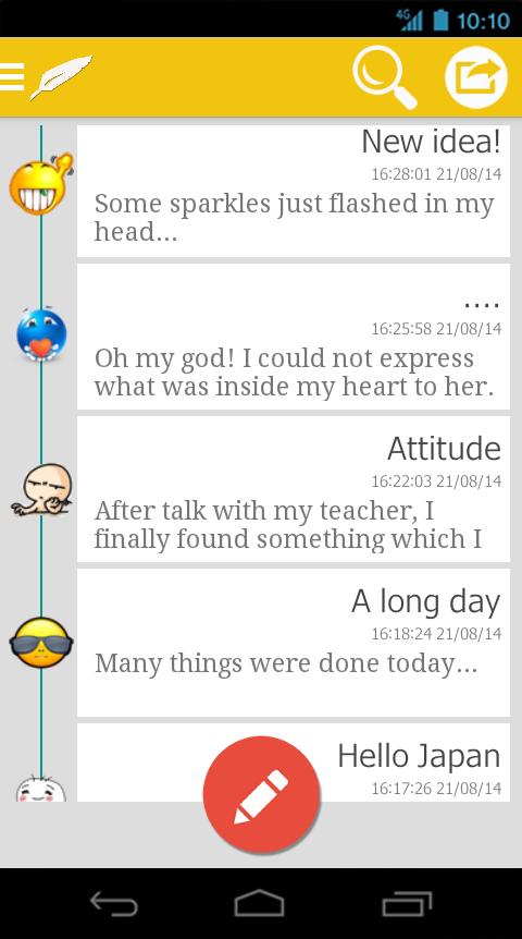 Diary - Daily Diary