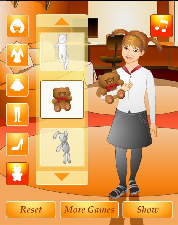 Dress Up Cute Girl