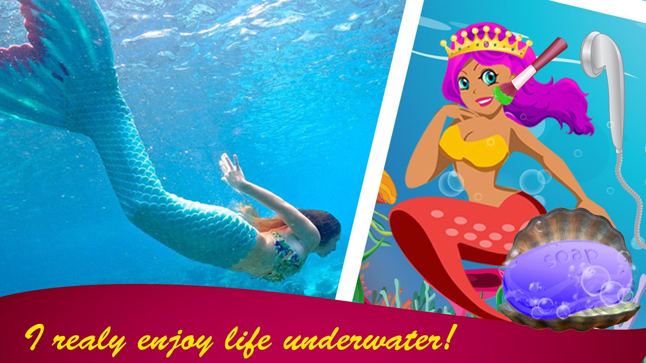 Mermaid Princess Love Story Dress Up Game
