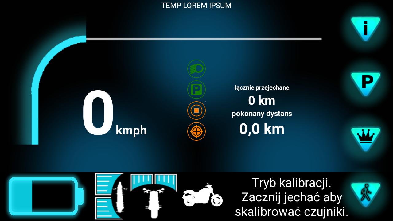 Motorcycle Dashboard
