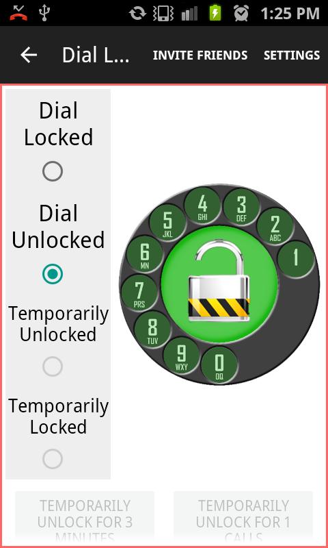 Dial Lock - Call Locker