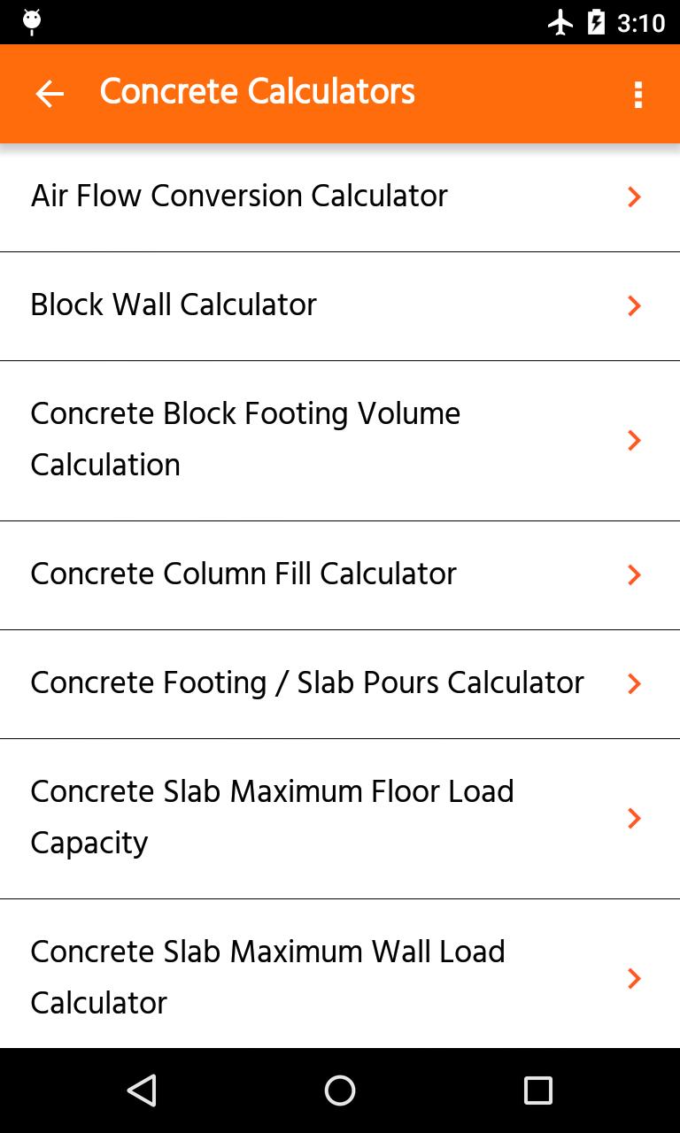 Civil Calculator