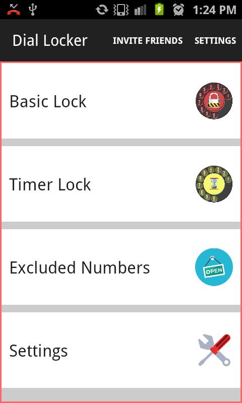 Dial Lock - Call Locker