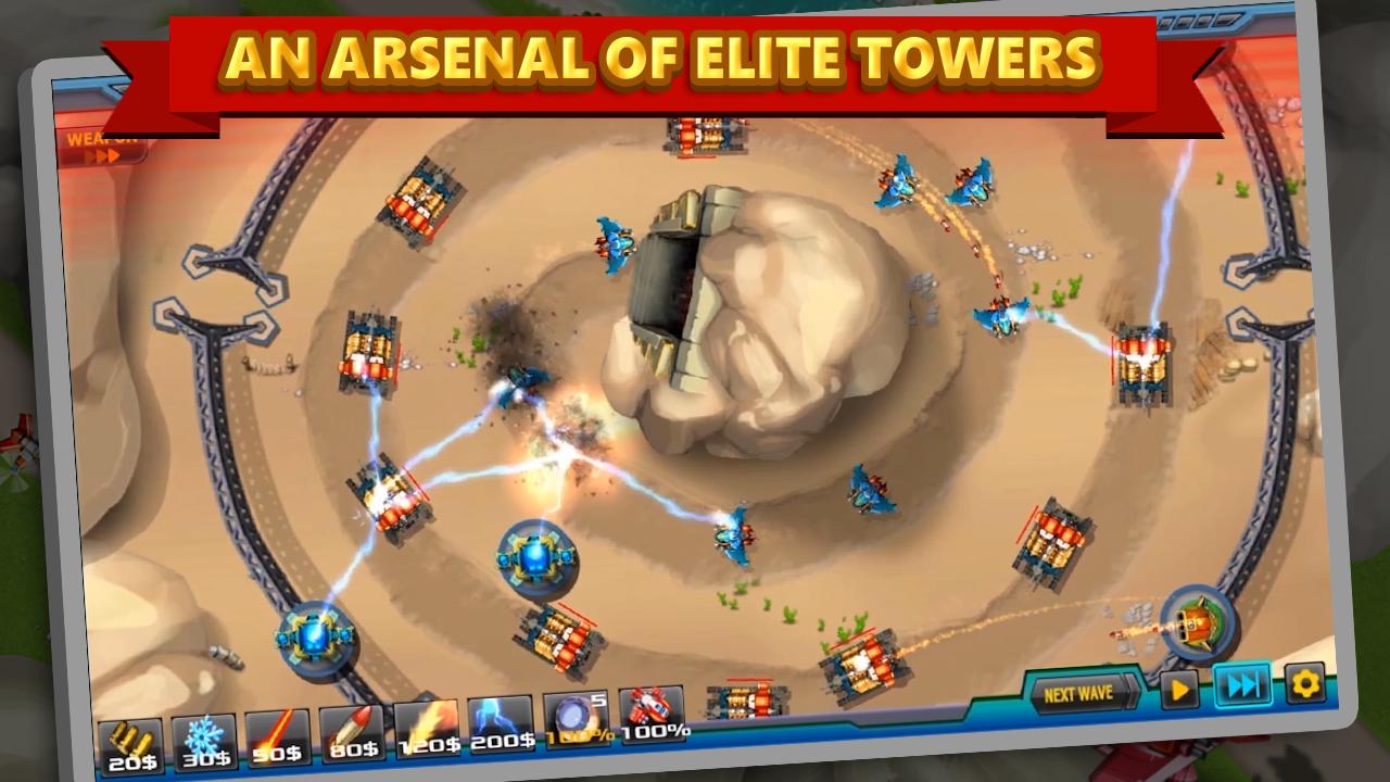 Tower Defense: Alien War TD 2