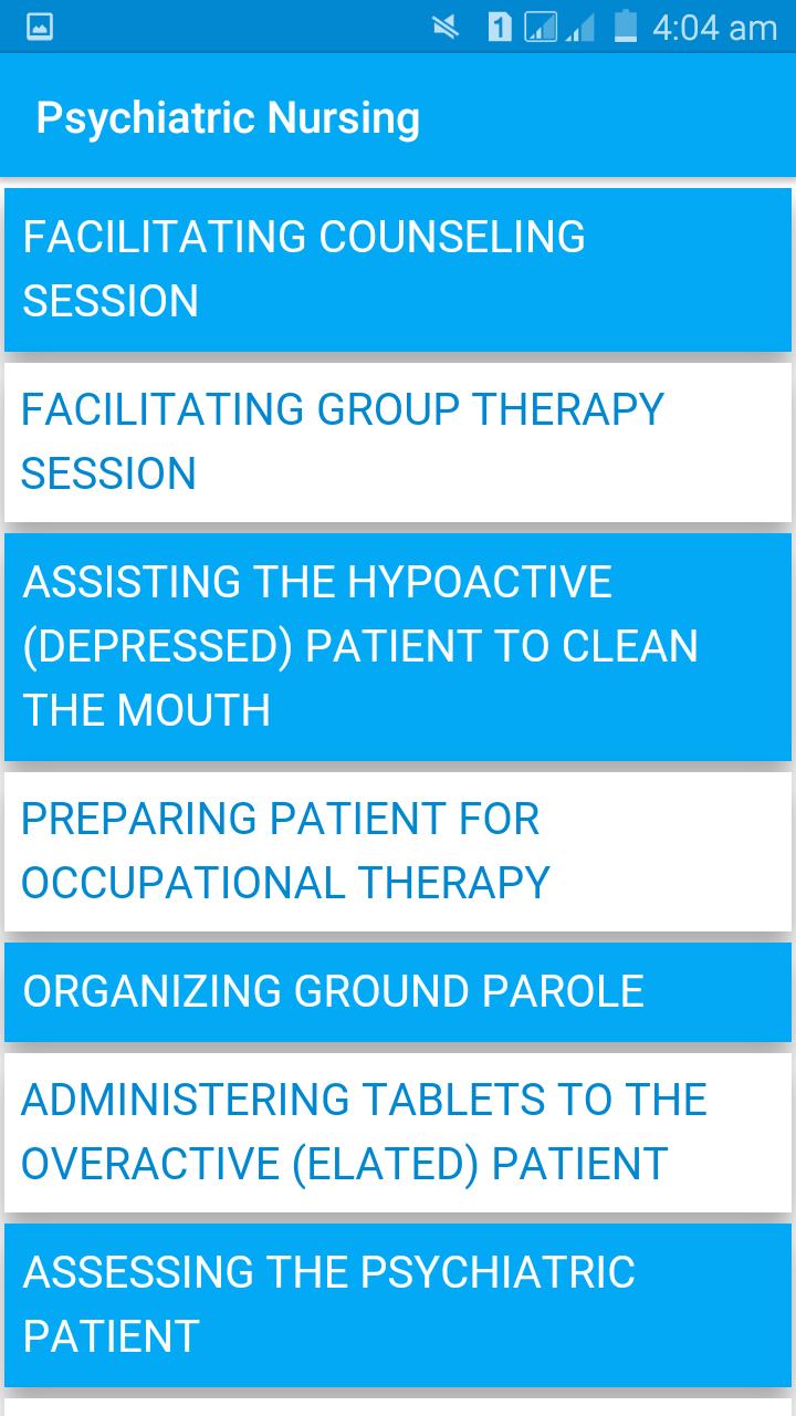Nursing Procedures