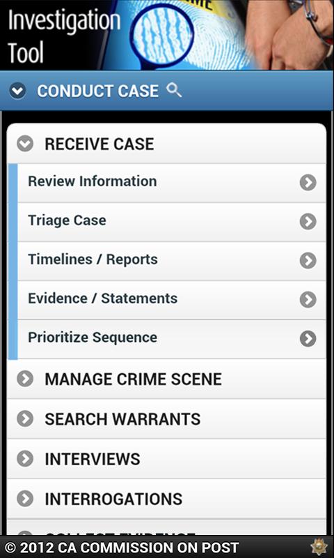Investigation Tool