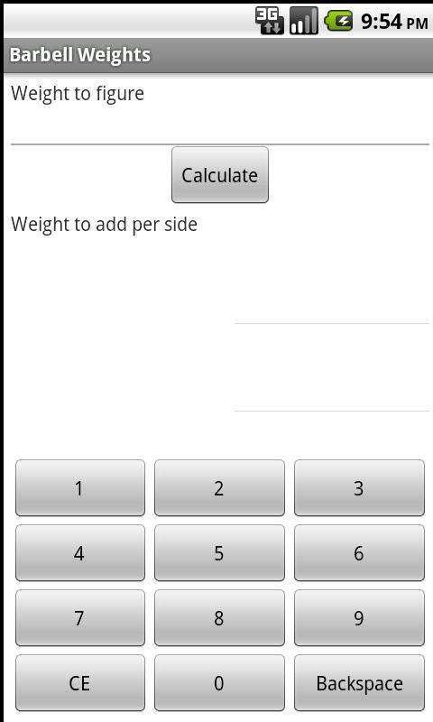 Barbell Weights