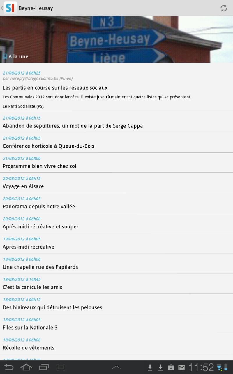 Les Blogs de Sudinfo