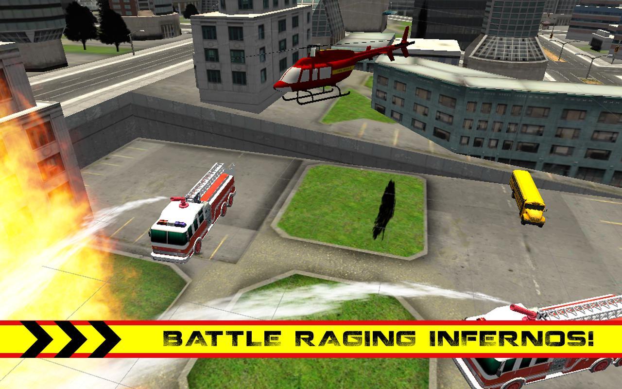 Heli Rescue Fire Fighter