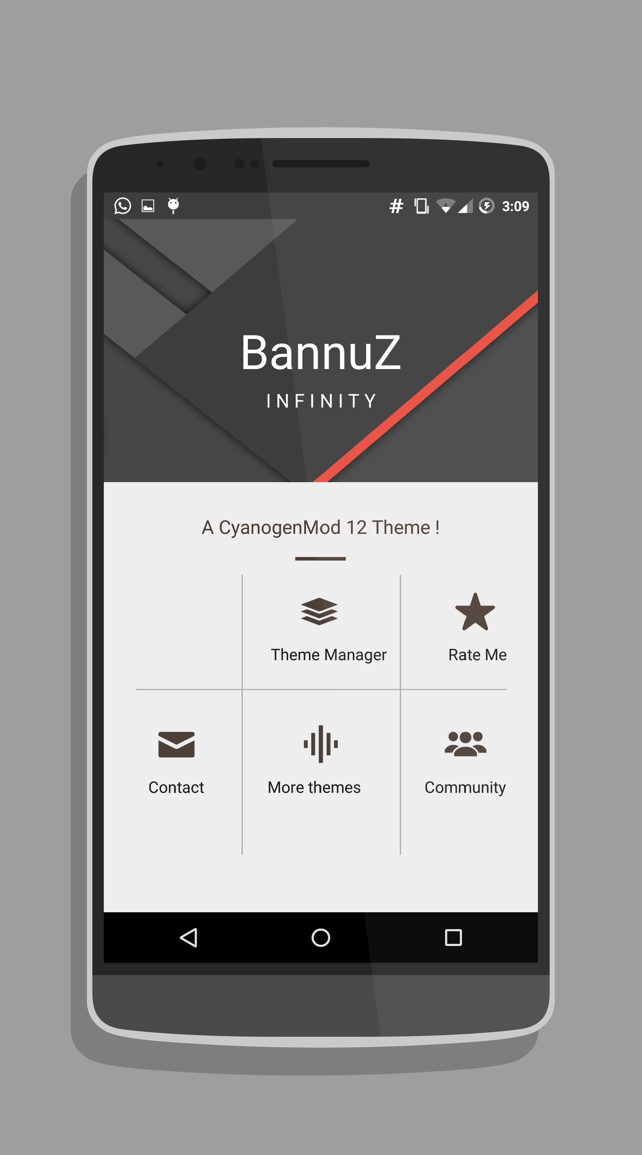 BannuZ Cm12.1 / RR  theme