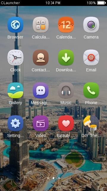 Burj Khalifa City Theme HD