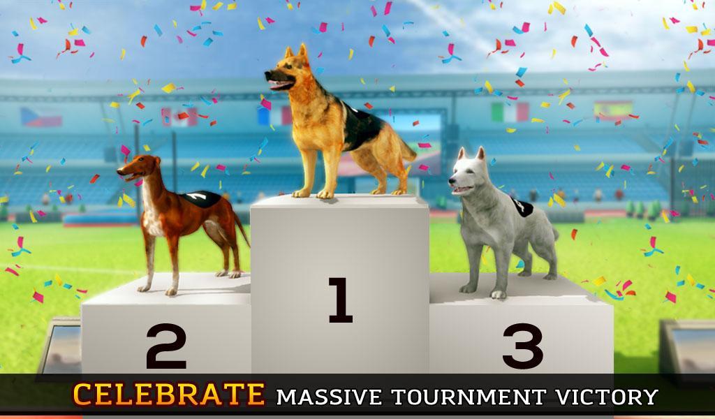 Crazy Wild Dog Racing Fever Sim 3D - Dog Race 2019