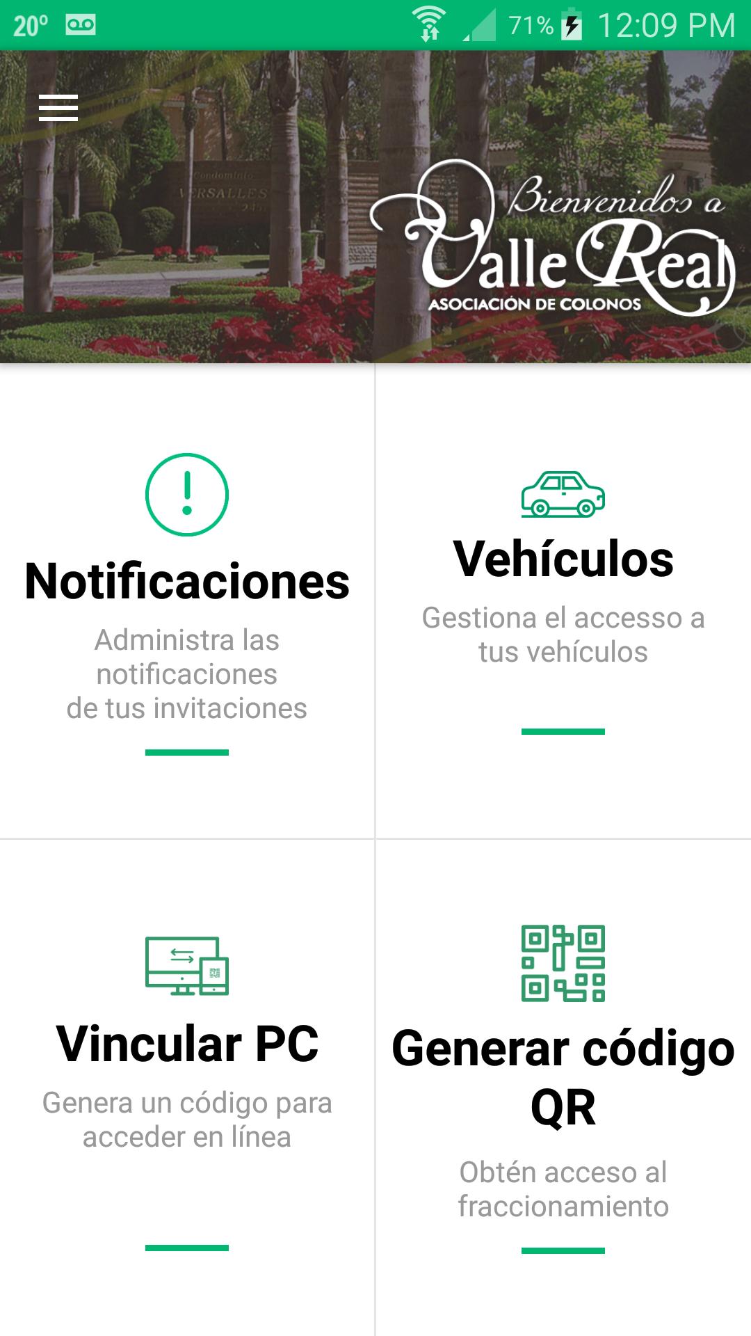 Valle Real Visitantes