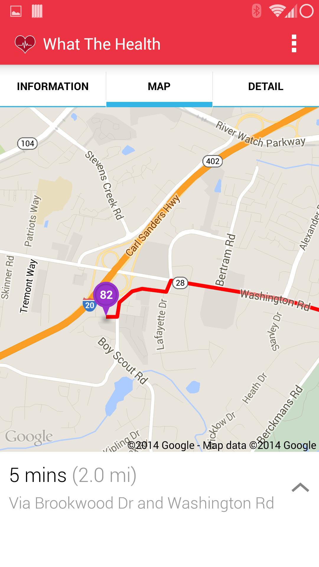 Georgia Health Scores