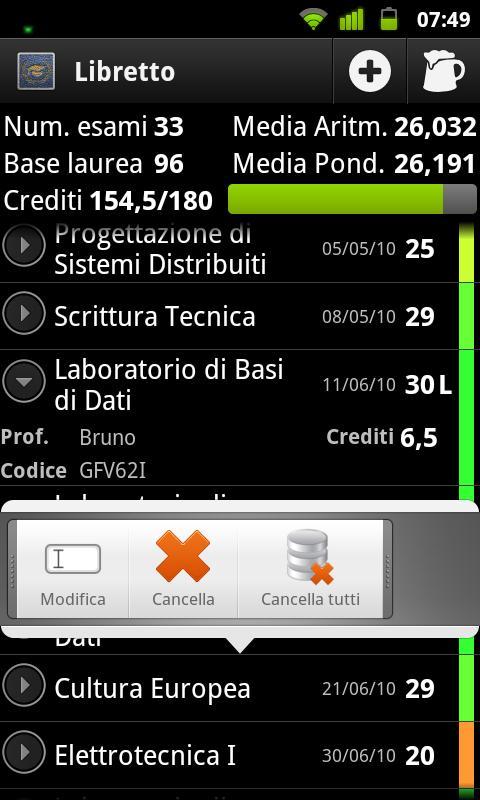 Libretto Universitario