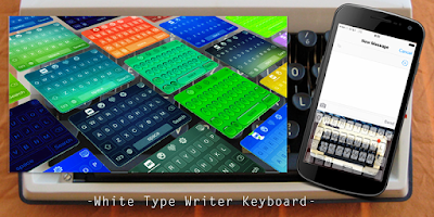 White Type Writer Keyboard