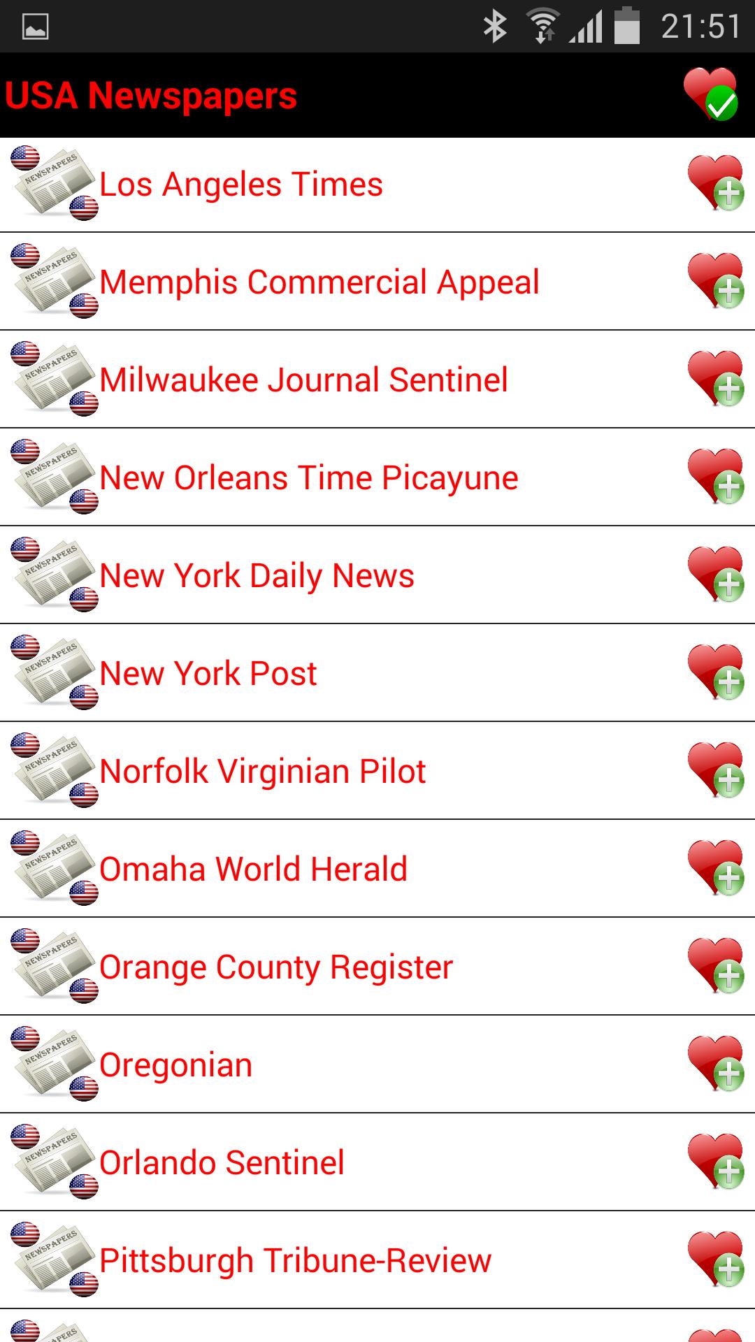 USA Newspapers and News