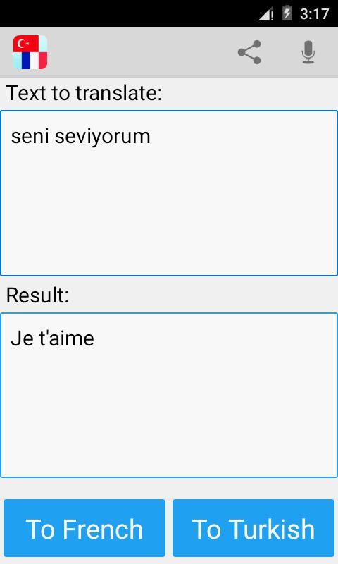Turkish French Translator