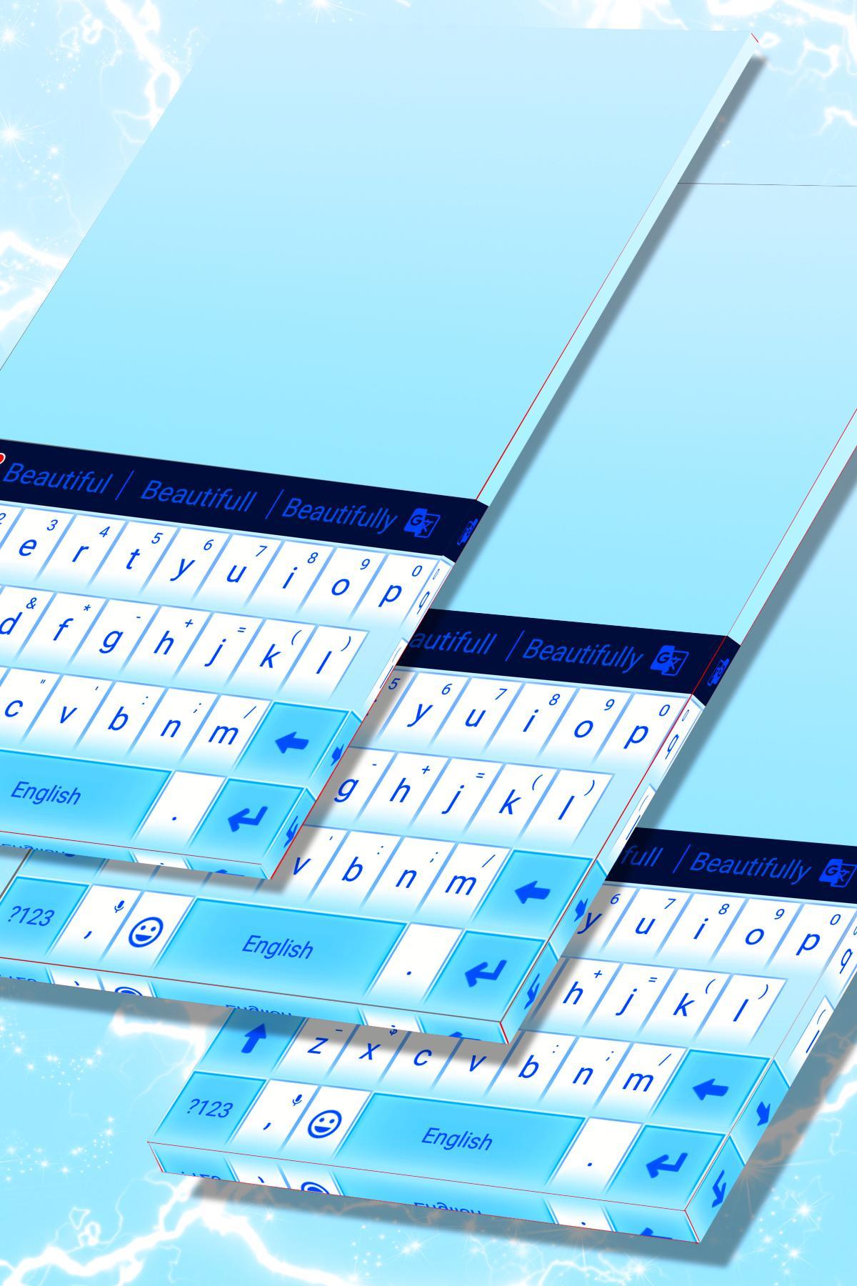 Pure White Keyboard Theme