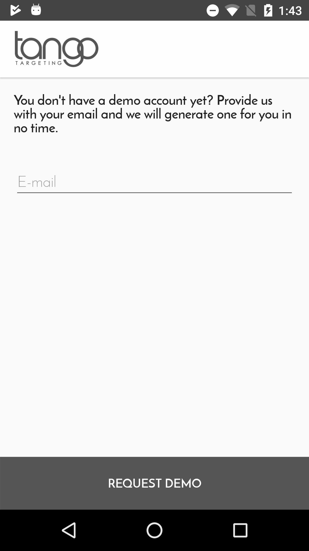 Tango Targeting Demo