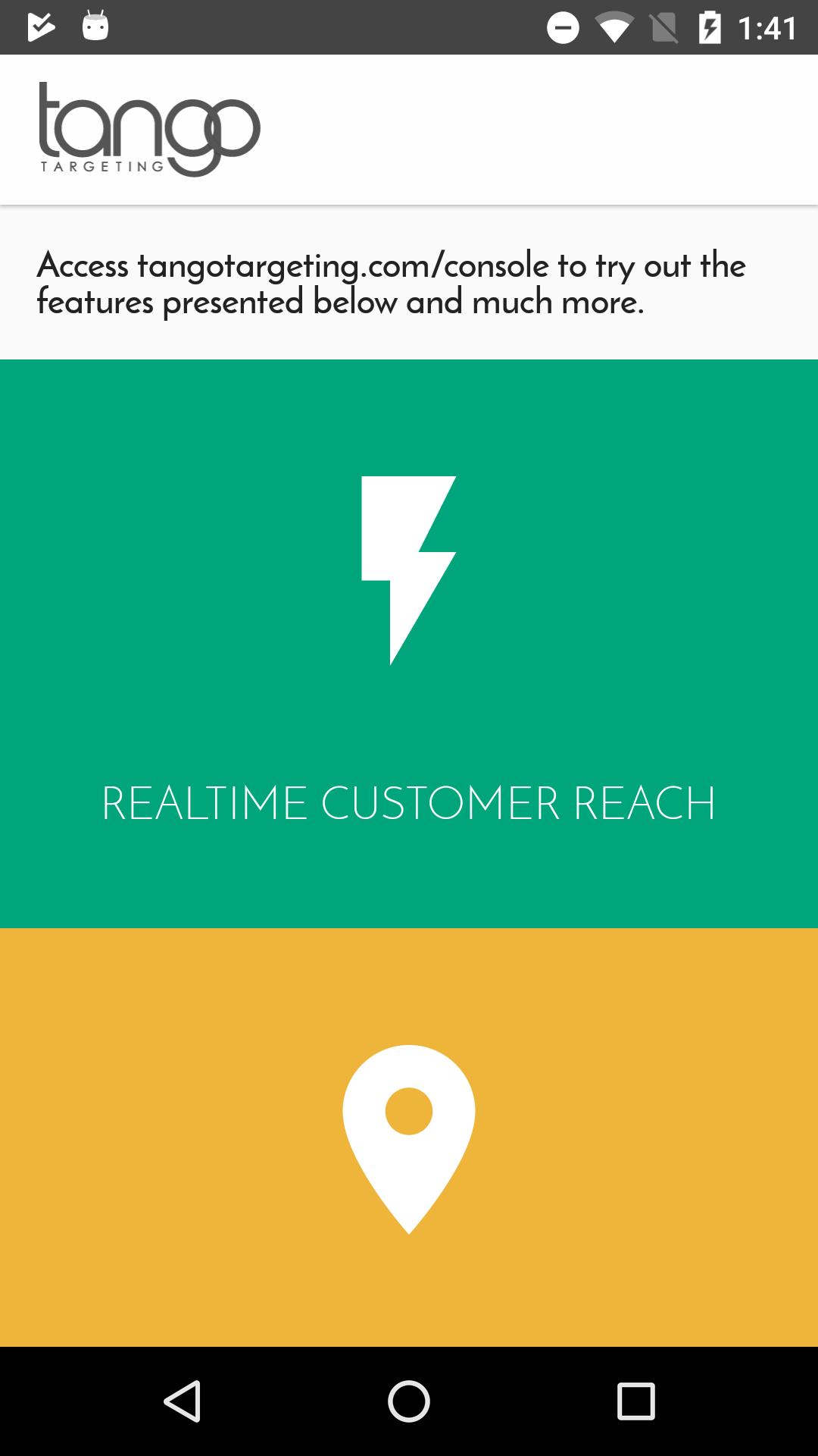 Tango Targeting Demo