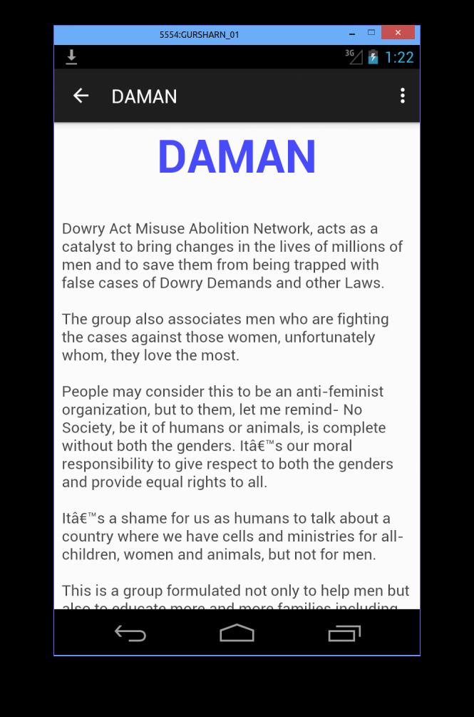 DAMAN WELFARE SOCIETY