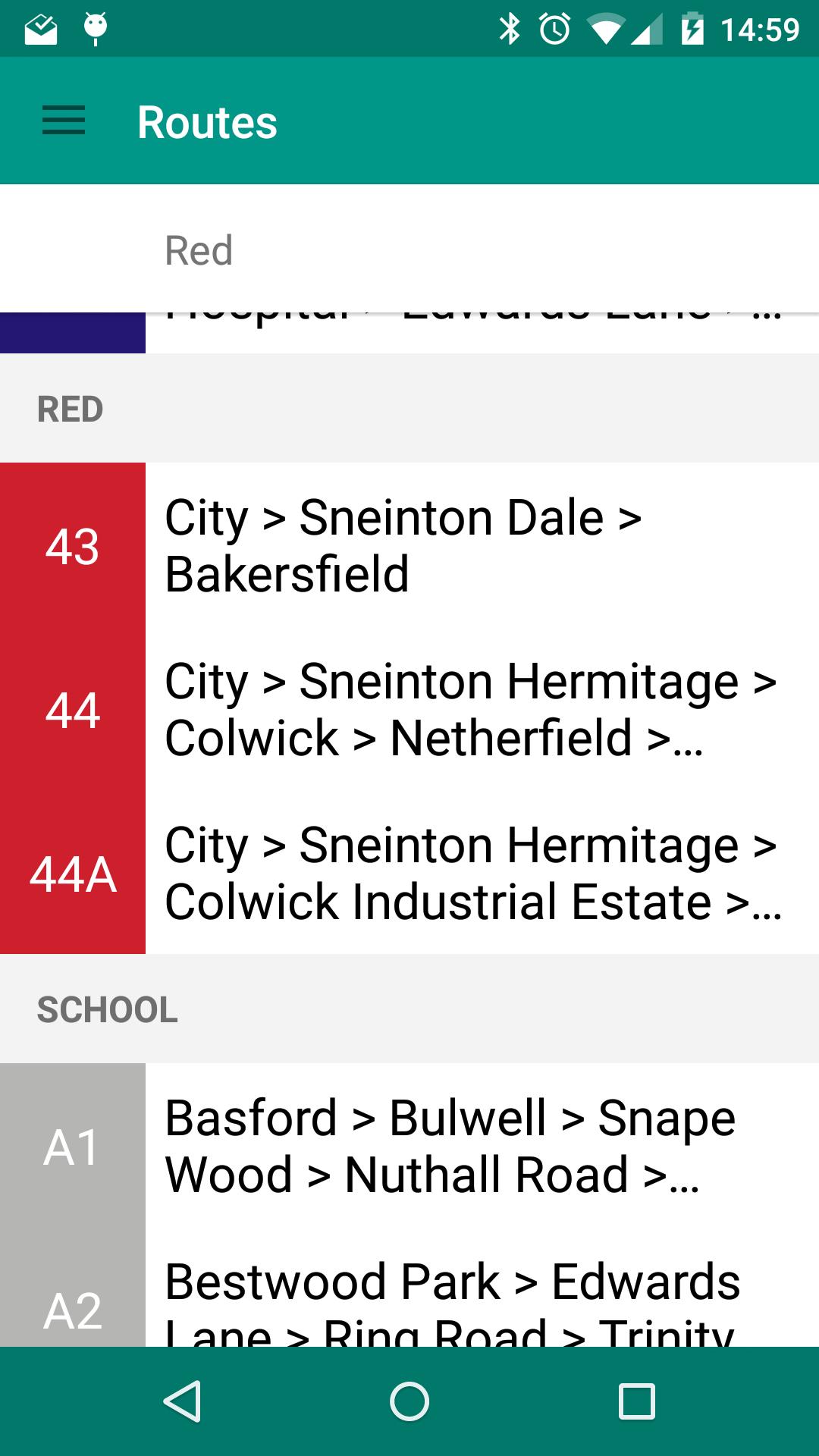 Nottingham Bus Helper
