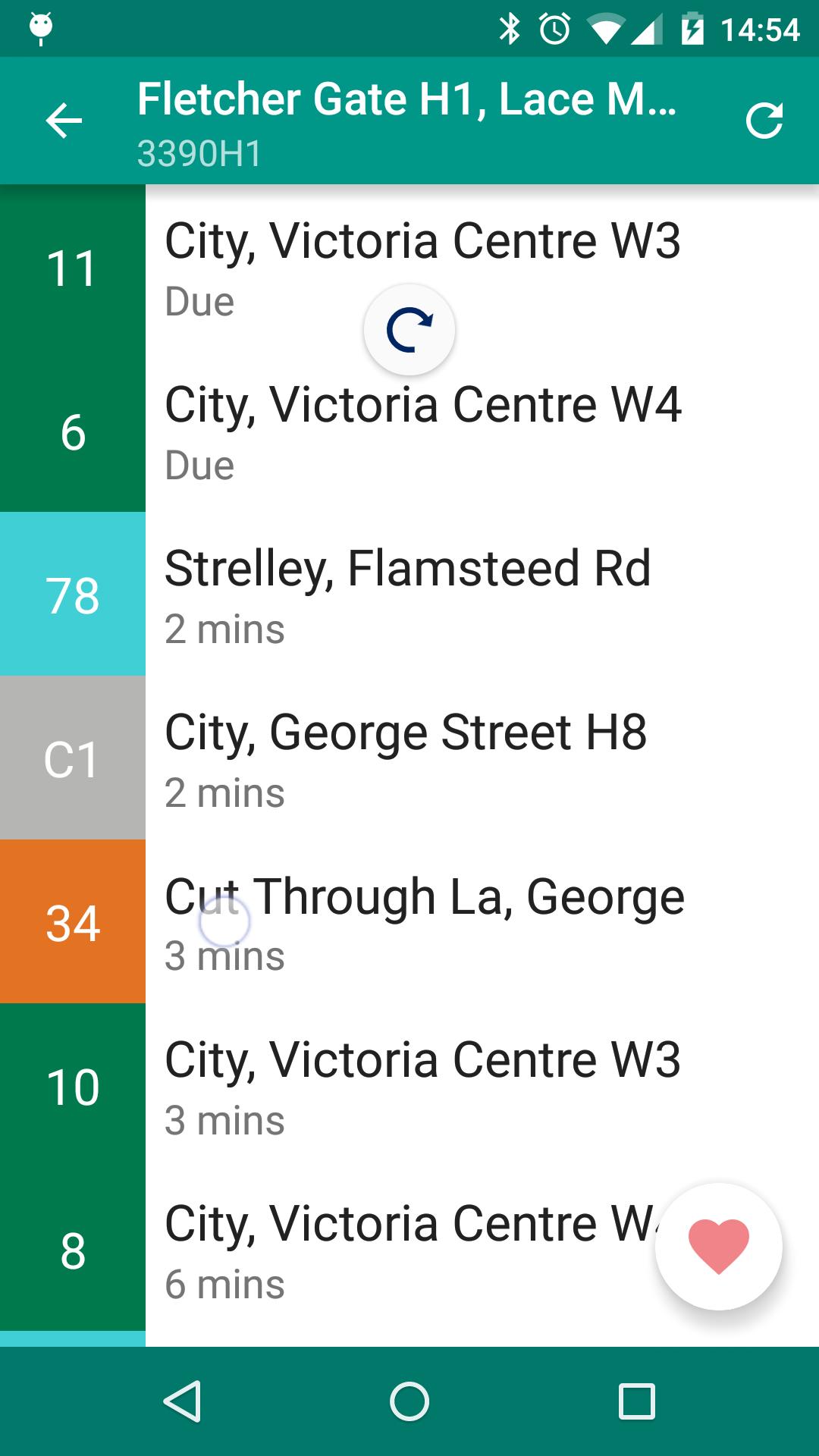 Nottingham Bus Helper