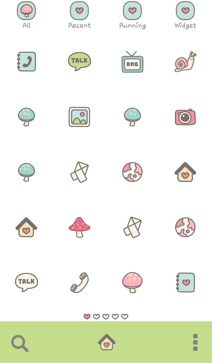 one pair snail dodol theme