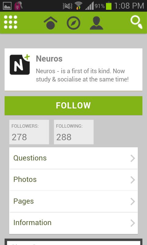 Neuros Medical Social Network