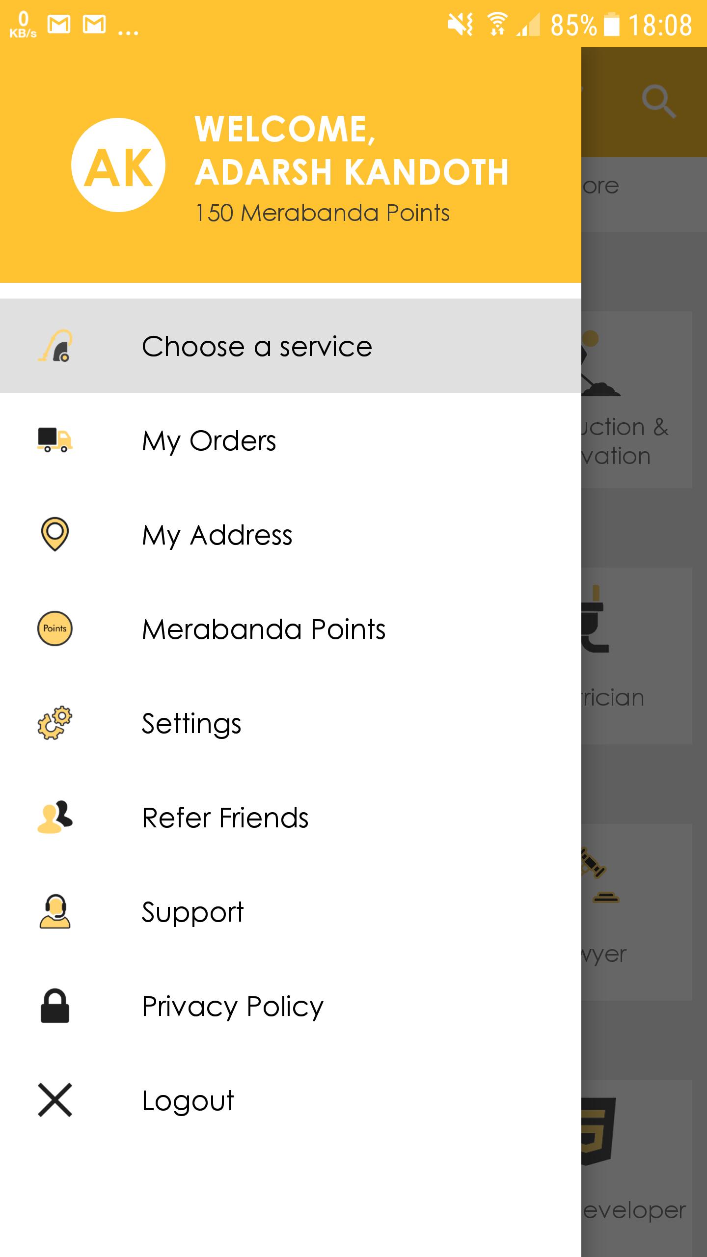 MeraBanda - Trusted Home Services