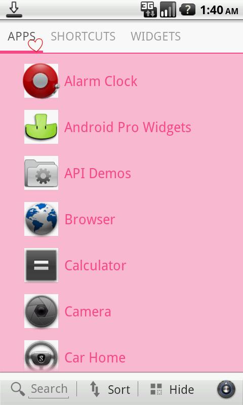 Heart theme for SquareHome