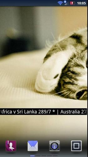 Live Cricket Score Widget