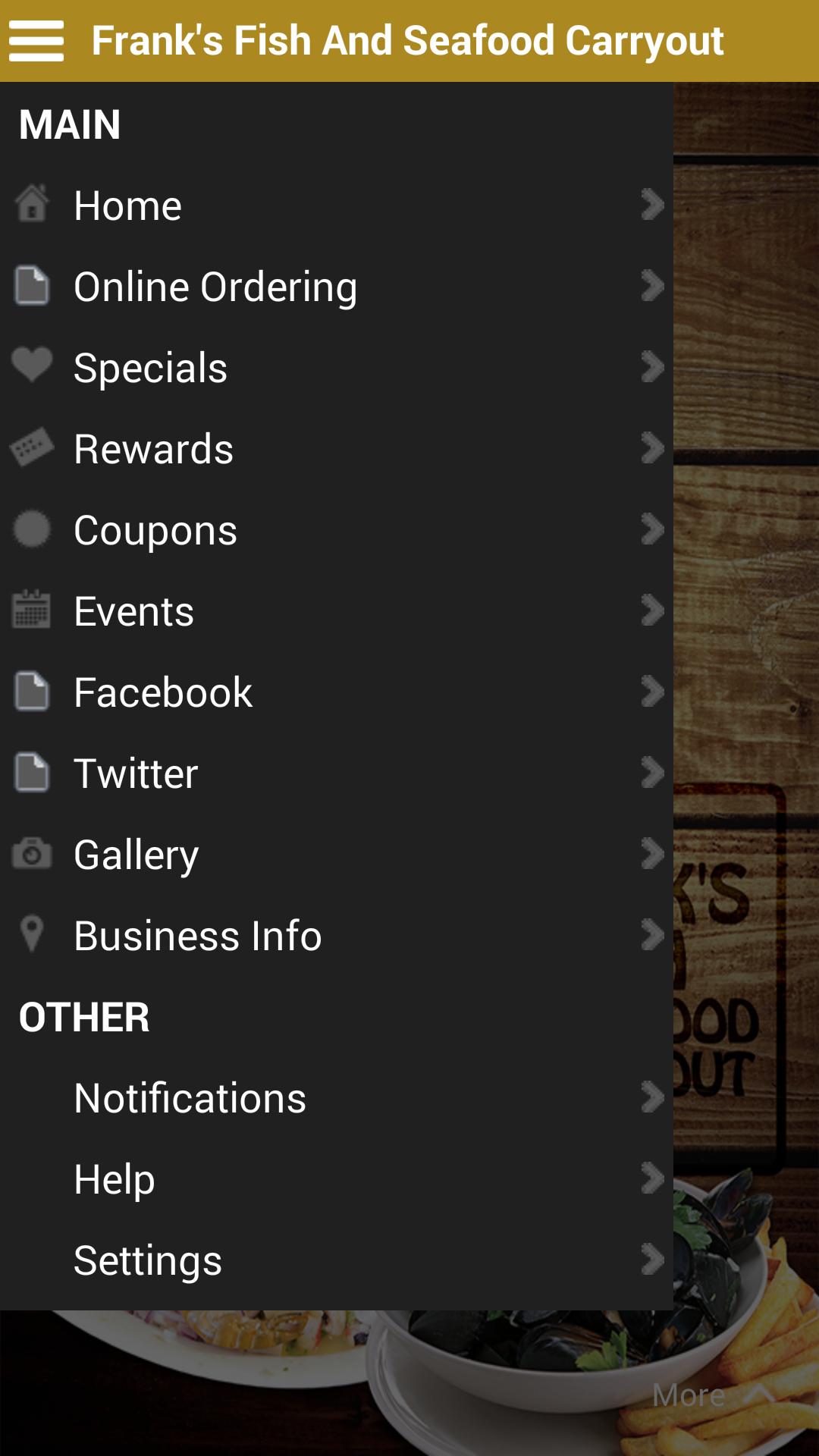 Frank's Fish and Seafood