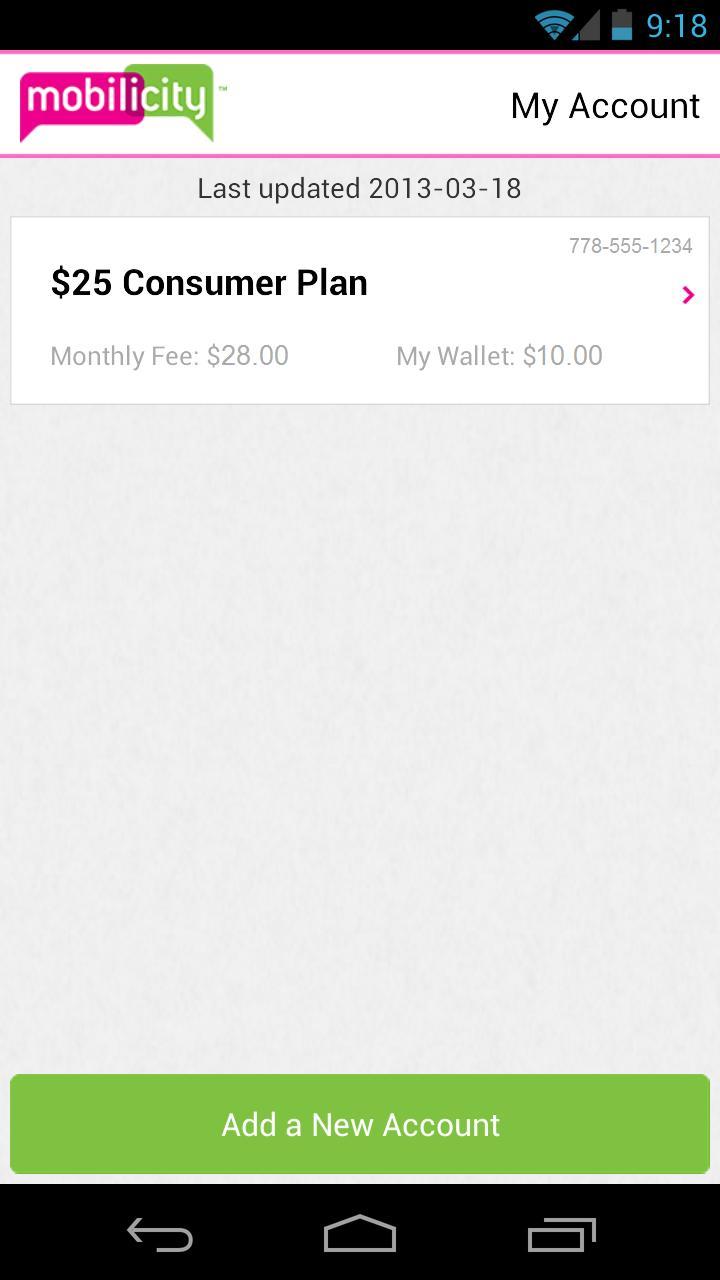 My Mobilicity Payment App