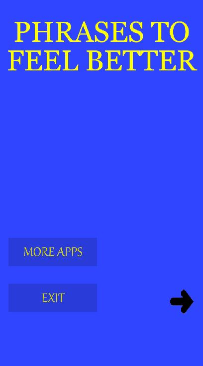 Phrases to feel better