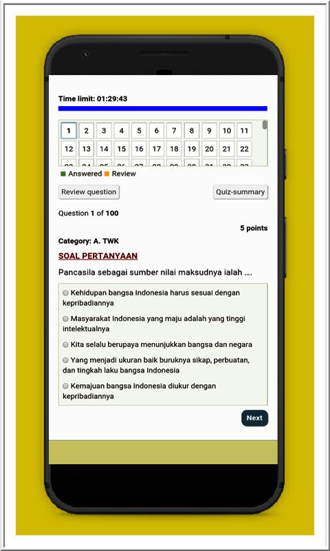 SIMULASI CAT CPNS DAERAH LAMPUNG