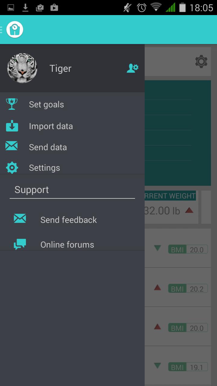 Weight Tracker QuickLog.me