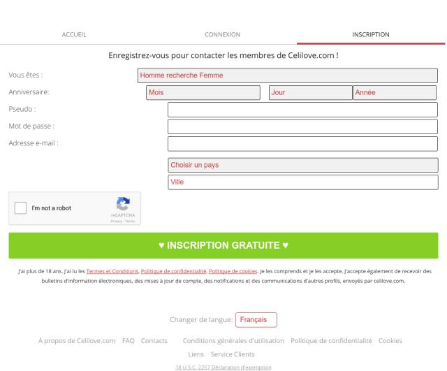 Application rencontre gratuite - Celilove