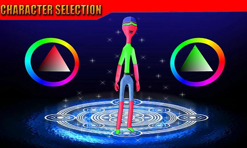 Flying Stick Man Hero:Monster Magic Fight Mystery