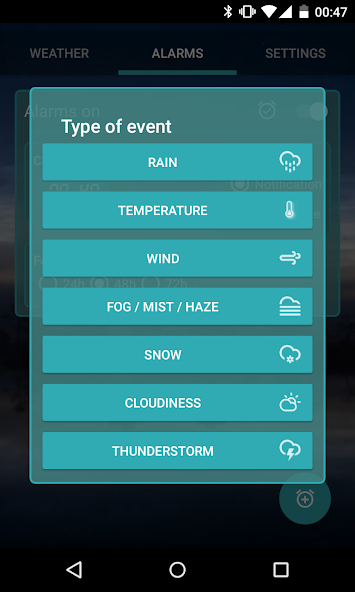 Custom Weather Alerts