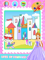 Princess Coloring Draw Book Art