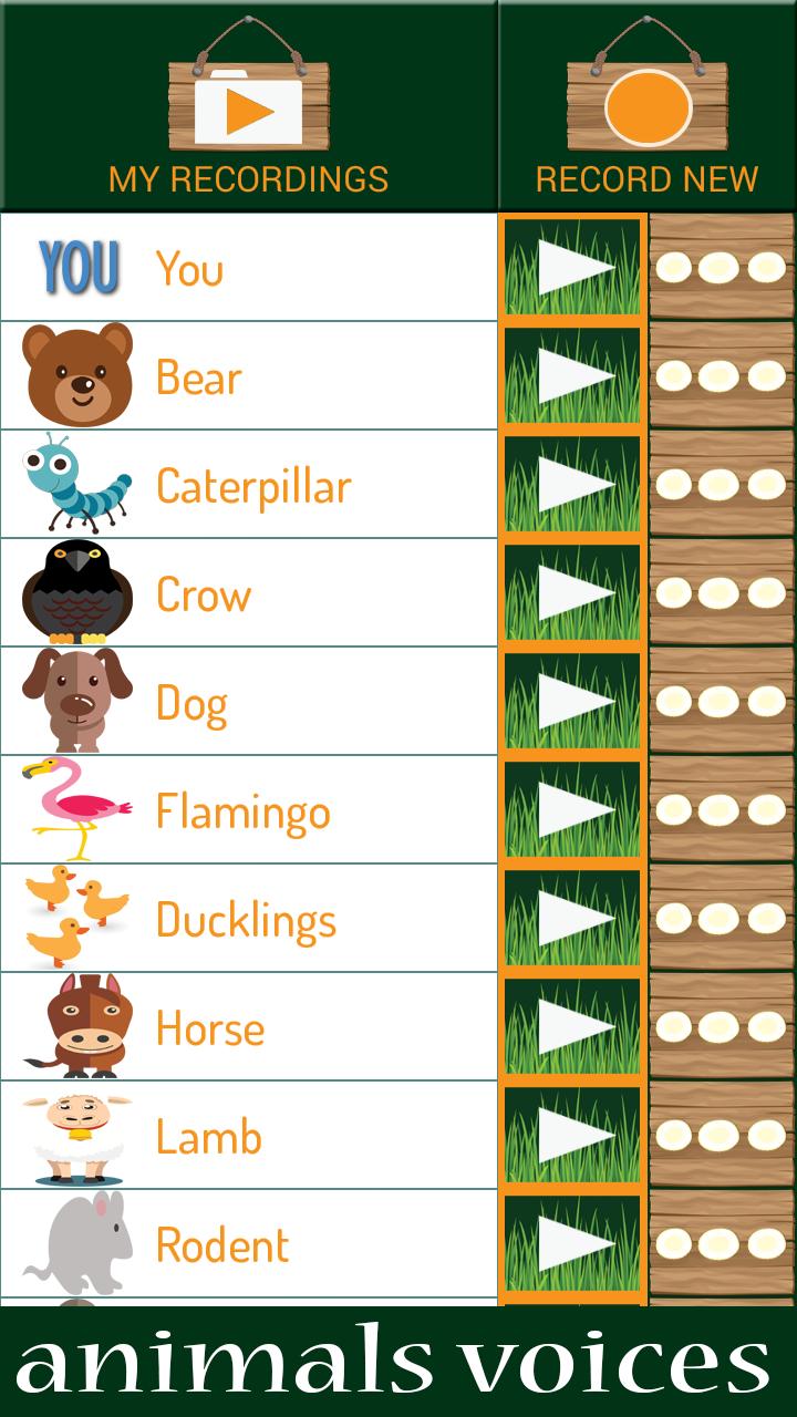 Animals Voice Changer