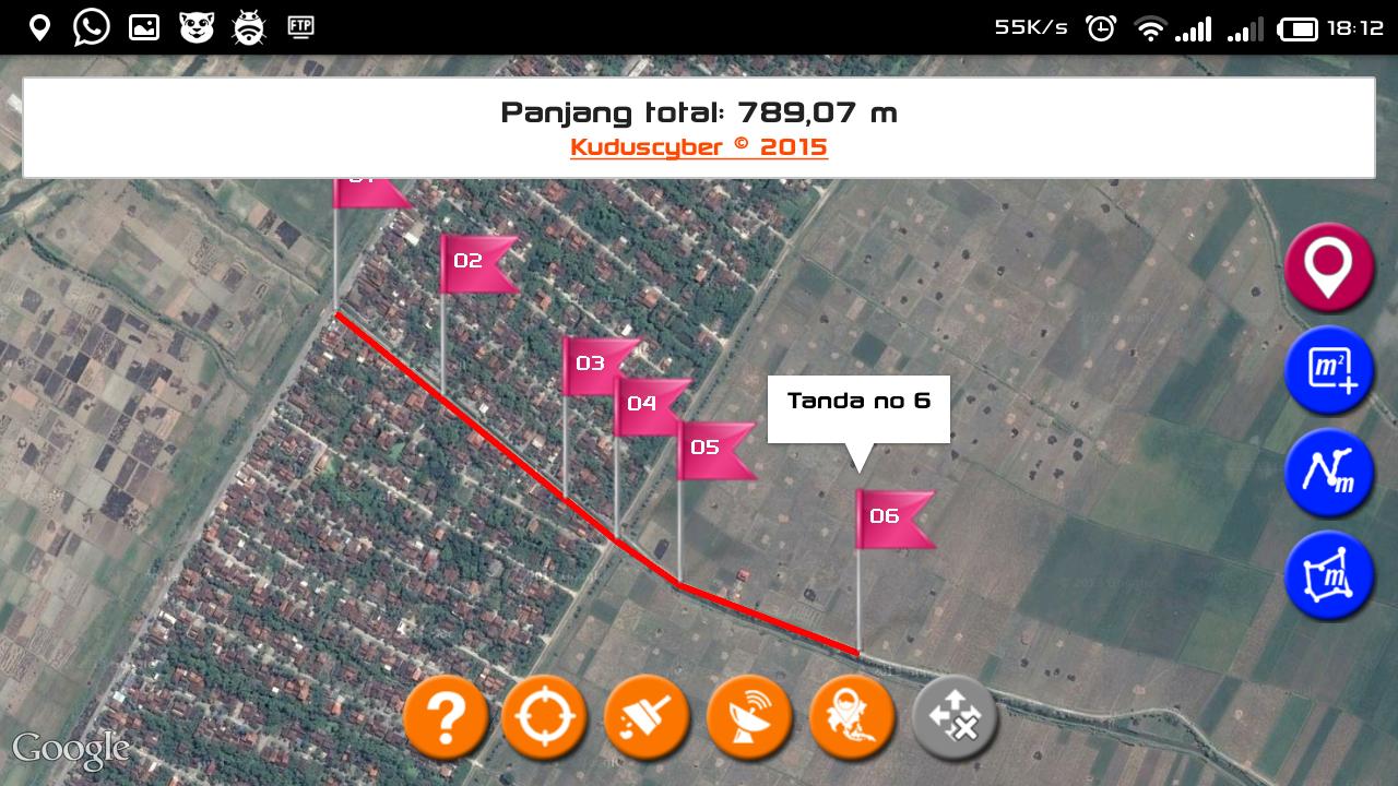 Aplikasi Penghitung Luas Tanah
