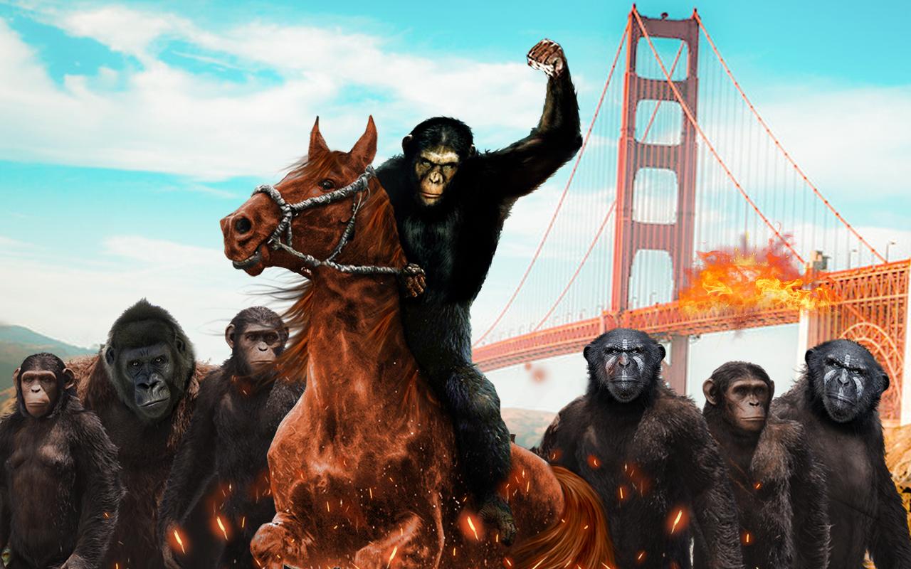 Apes War Gun Shooting Games