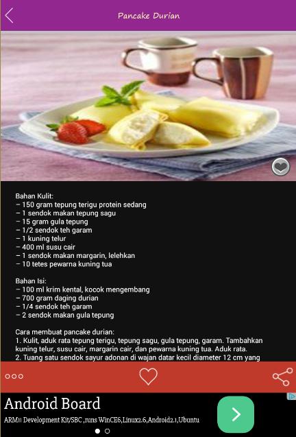 Resep Pancake